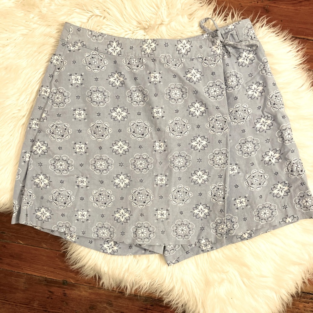 90’s Vintage Paisley Pattern Skort